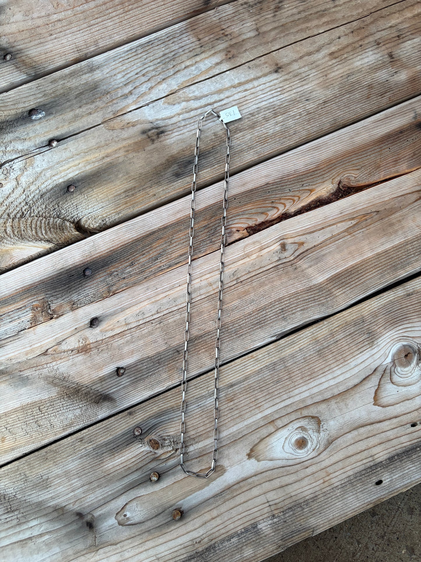 Handmade Sterling Silver Chain