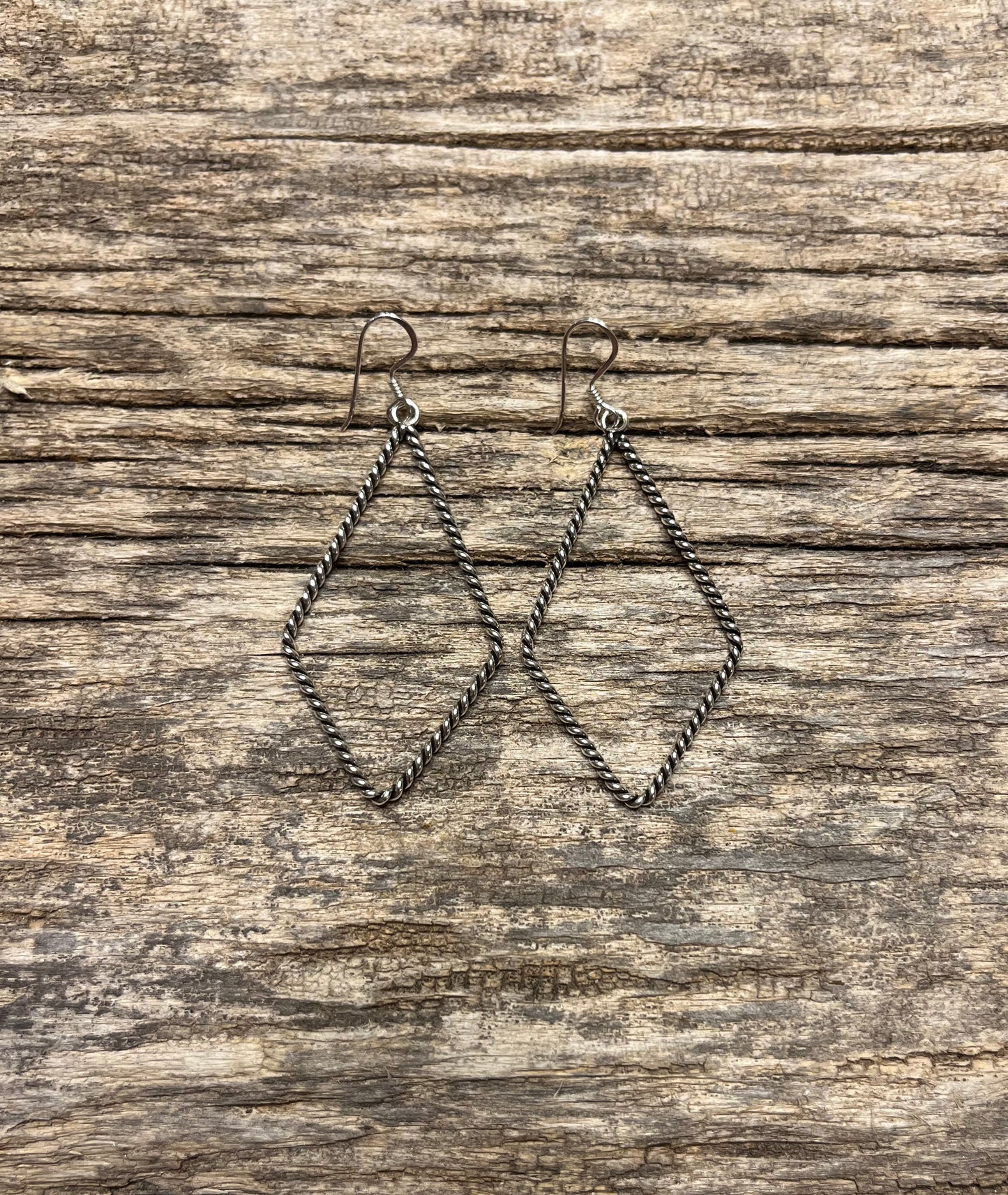 Diamond Rope Earrings