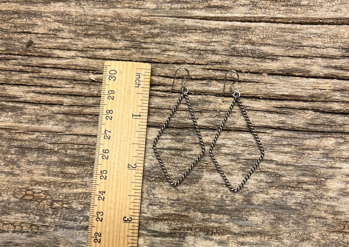 Diamond Rope Earrings