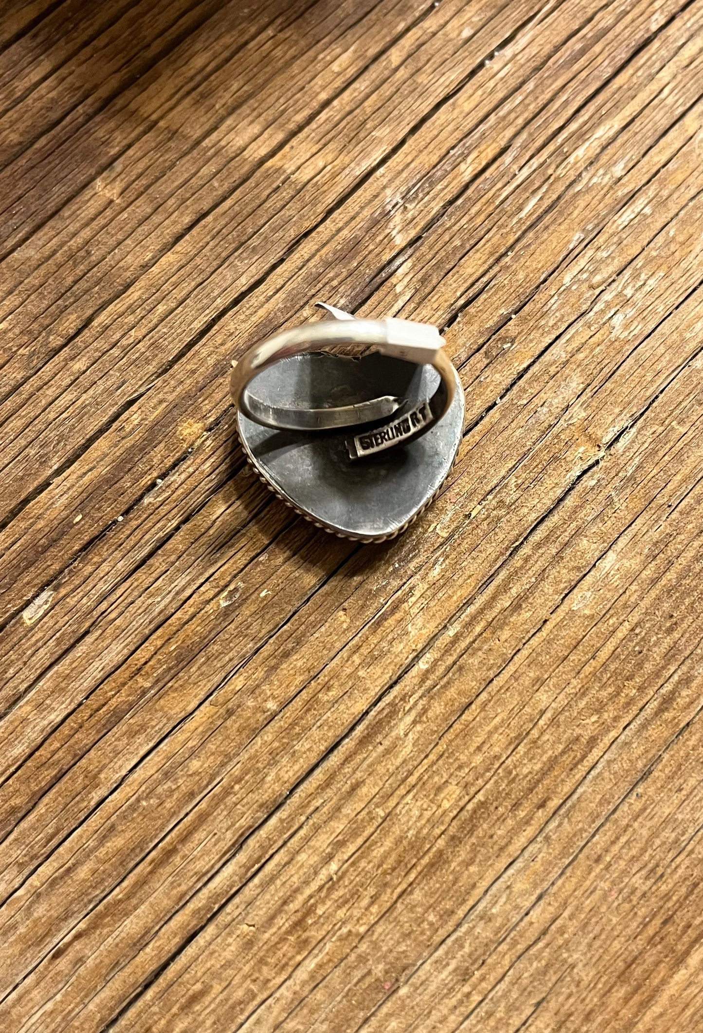 Mojave Heart Adjustable Ring