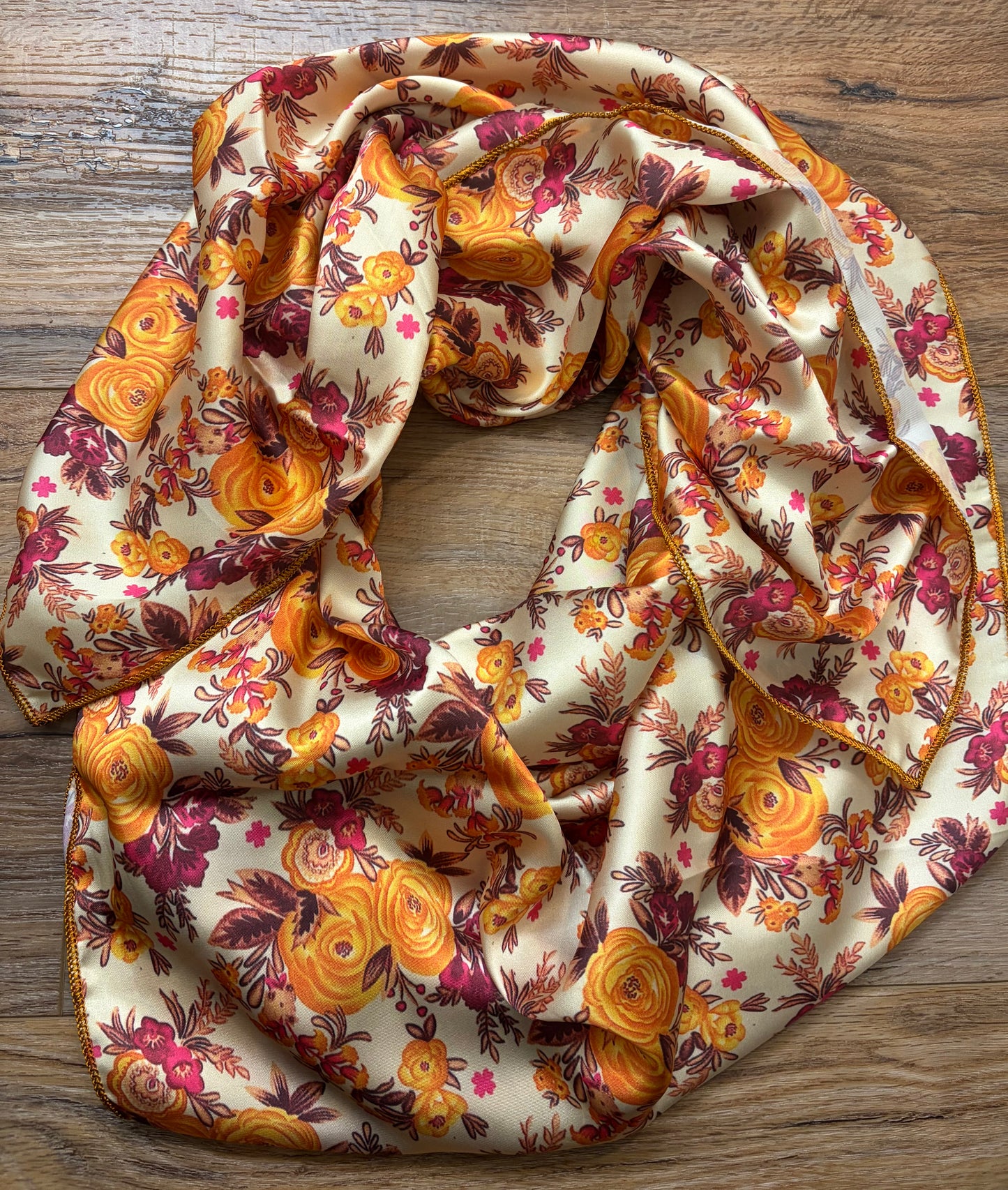 Floral Cowboy Wild Rag