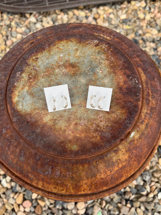 Little Sterling Hoop Earrings