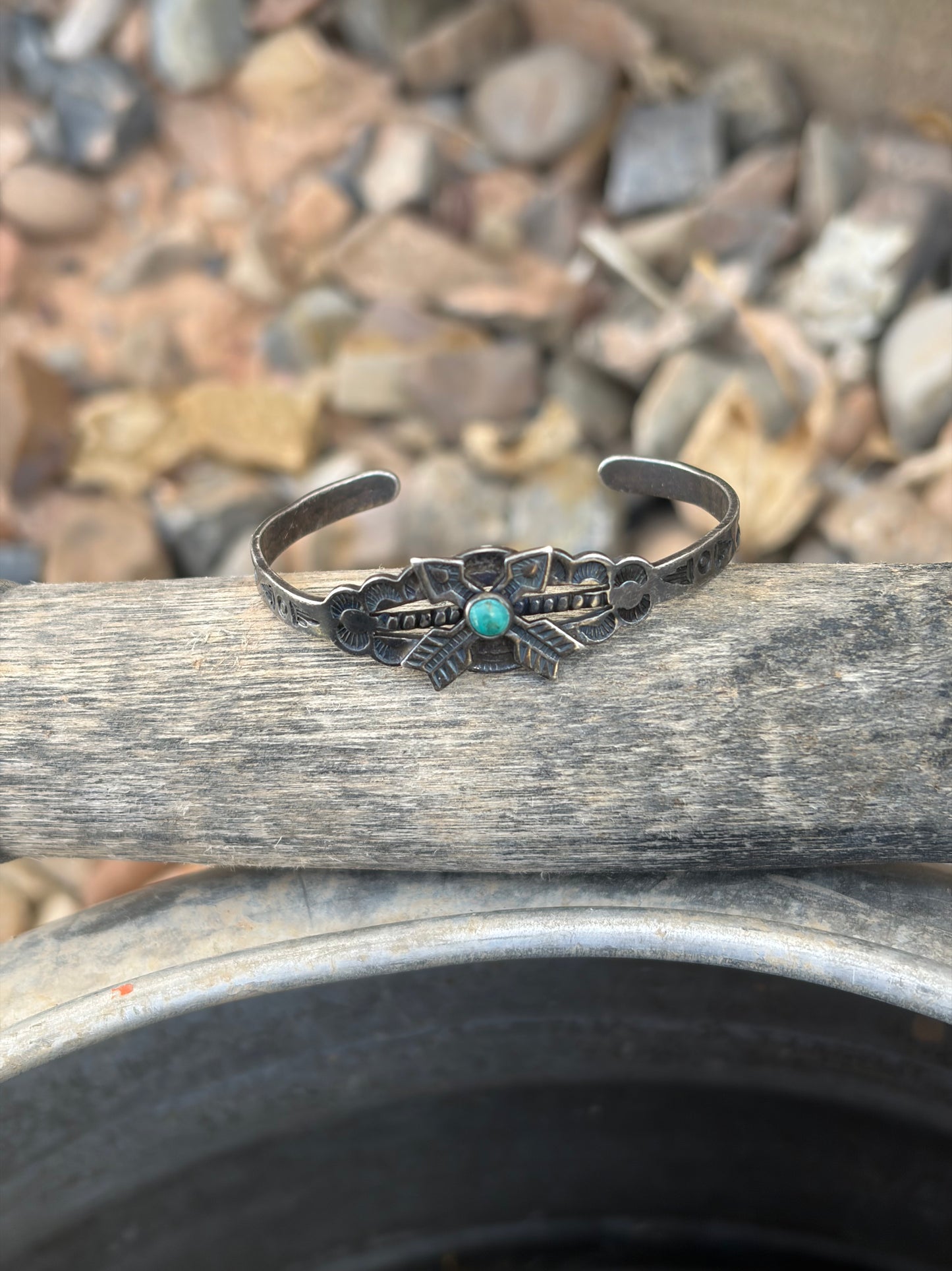 Vintage Toddler/Child Arrows Cuff
