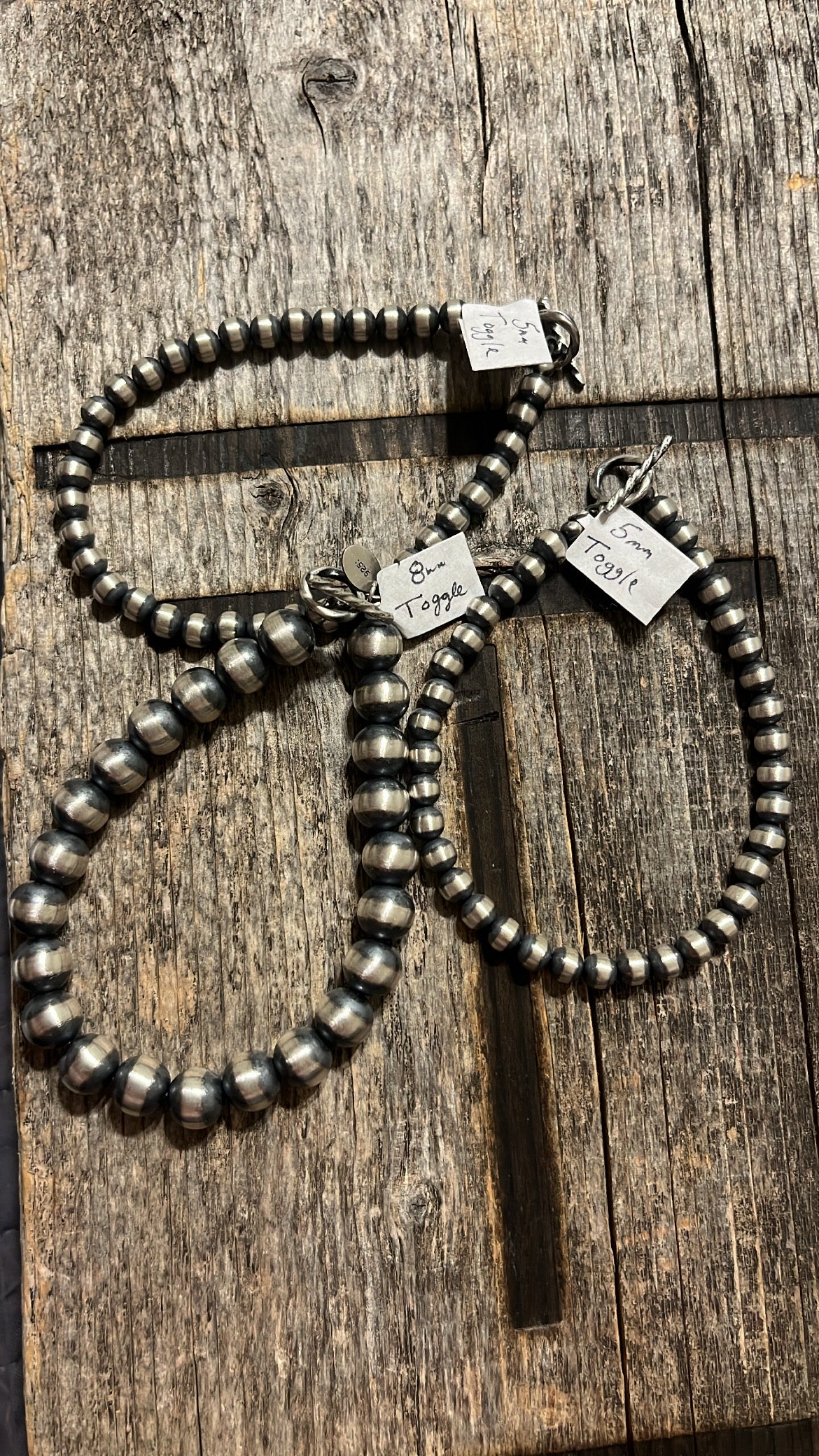 Navajo Pearl Toggle Bracelet