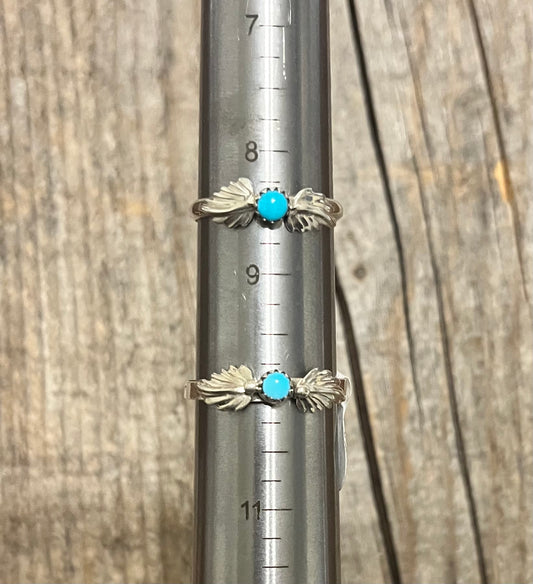 Leafy Turquoise Ring