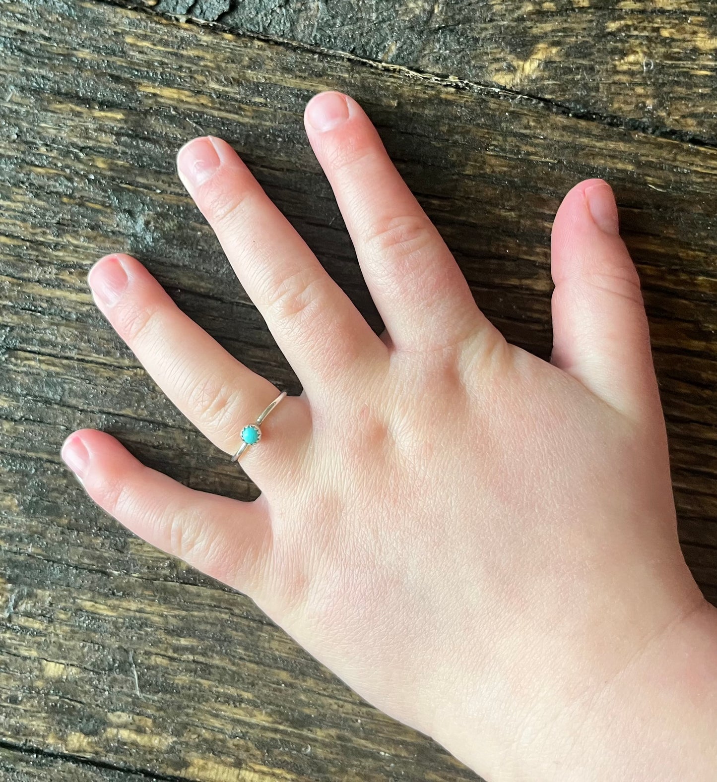 Turquoise Baby Ring