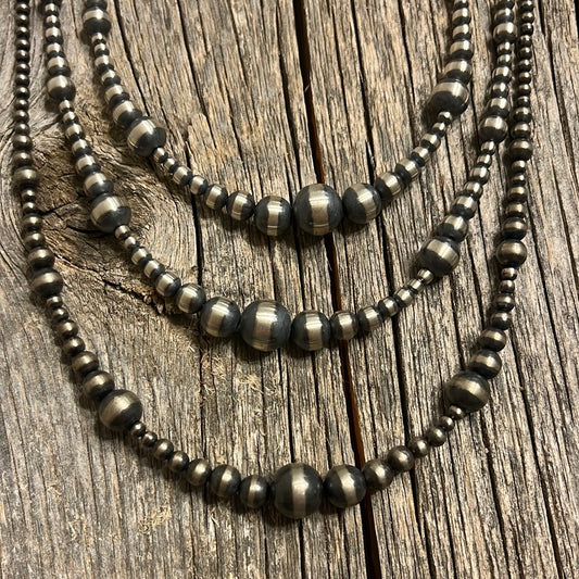 Navajo Pearl Necklace Mixed Bead 1